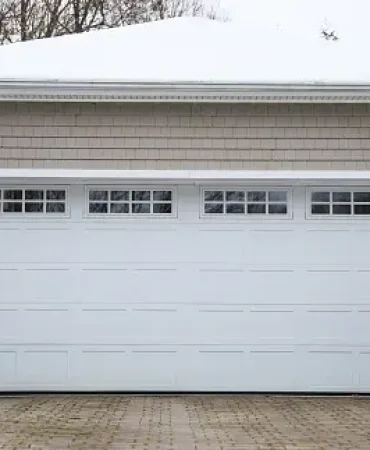 suburban life with a cozy garage house, symbolizing warmth, family, and the comfort of home